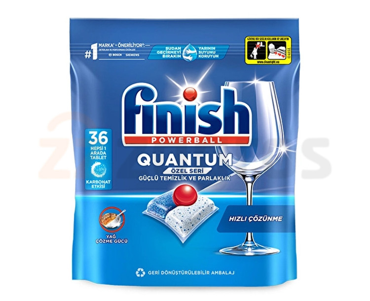 قرص ماشین ظرفشویی Finish Quantum اصل