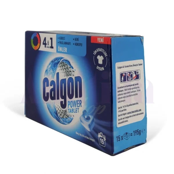 قرص جرم گیر ماشین لباسشویی ۴ در ۱ کالگون Calgon