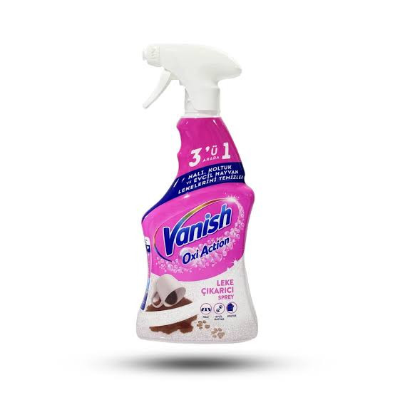 اسپری لکه بر ونیش vanish مدل oxi action مخصوص مبل و صندلی حجم ۶۶۰ میل