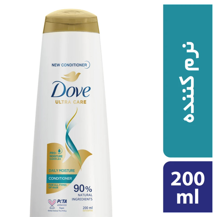 مایع نرم کننده داو DOVE مناسب مراقبت روزانه حجم 200 میل